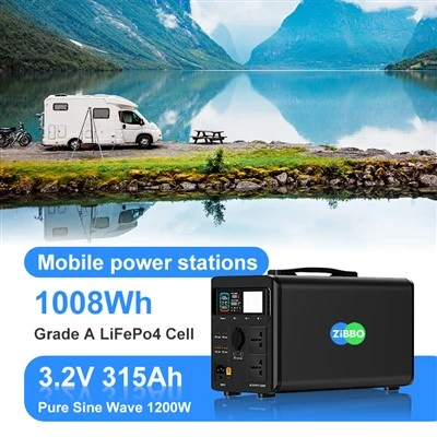 1200W Portable Power Station 1008Wh Lifepo4 rafhlaða