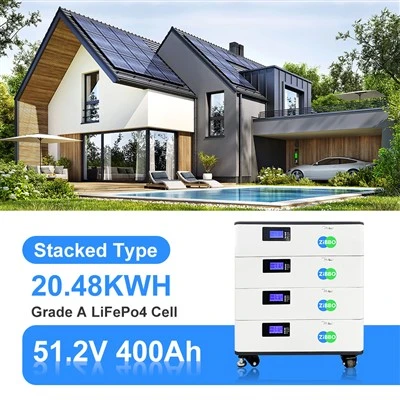 China Factory Lifepo4 rafhlaða 51,2V 400Ah 20kWh litíum rafhlöður